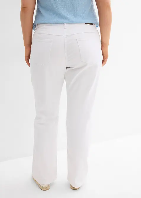 Straight Stretch Jeans Mid Waist, bonprix