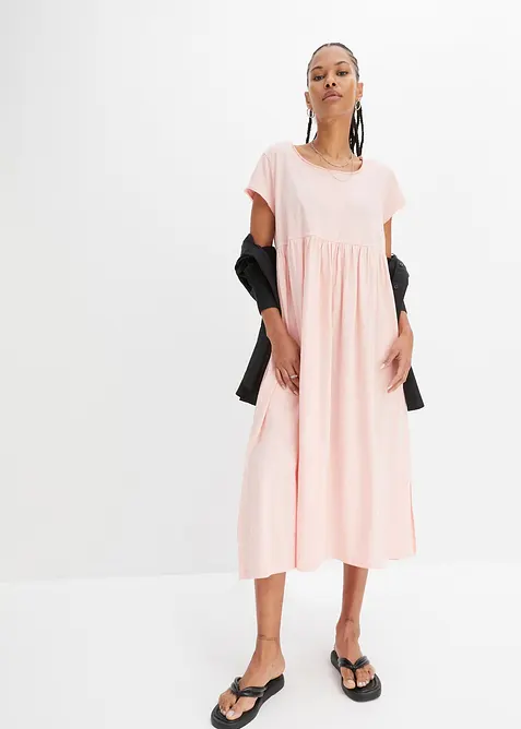 Mellanl&aring;ng kl&auml;nning i ekologisk bomull, bonprix