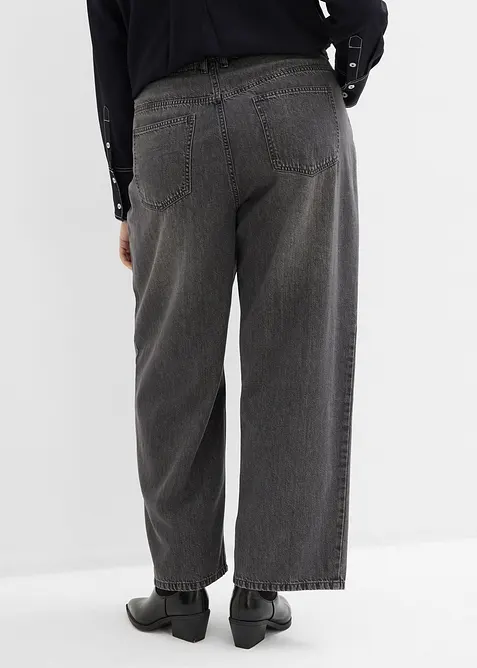 Jeans med Wide Leg och High Waist, bonprix