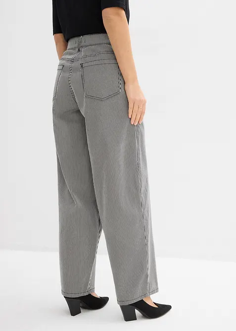 Ballongformad byxa med r&auml;nder, bonprix