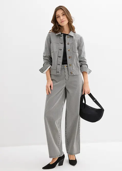 Ballongformad byxa med r&auml;nder, bonprix