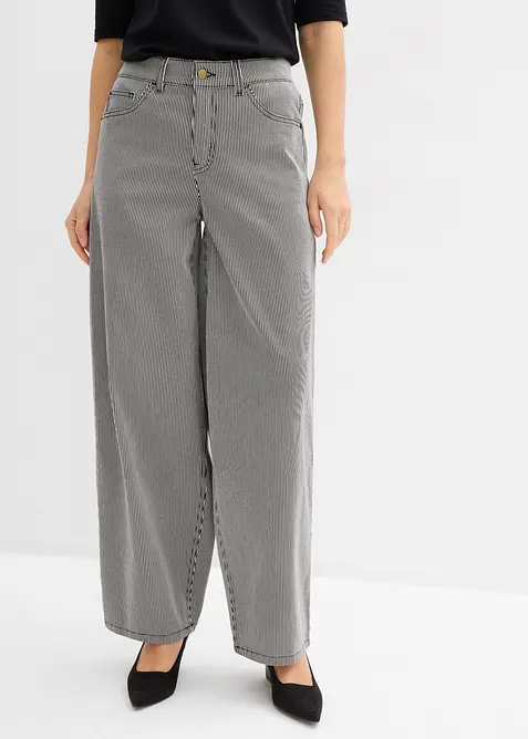 Ballongformad byxa med r&auml;nder, bonprix