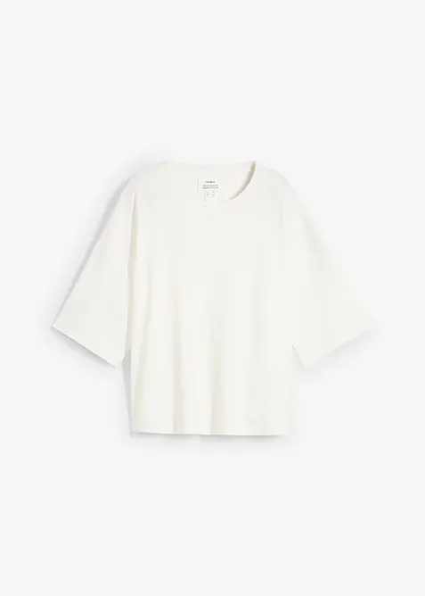 T-shirt i ren ekologisk bomull, bonprix