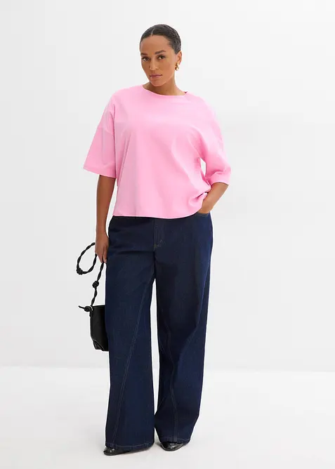 T-shirt i ren ekologisk bomull, bonprix