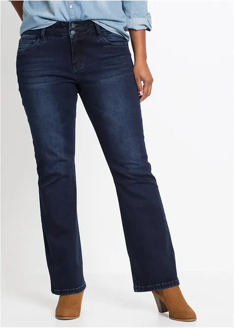 Bootcut Jeans High Waist, Shaping Ultra Soft, bonprix