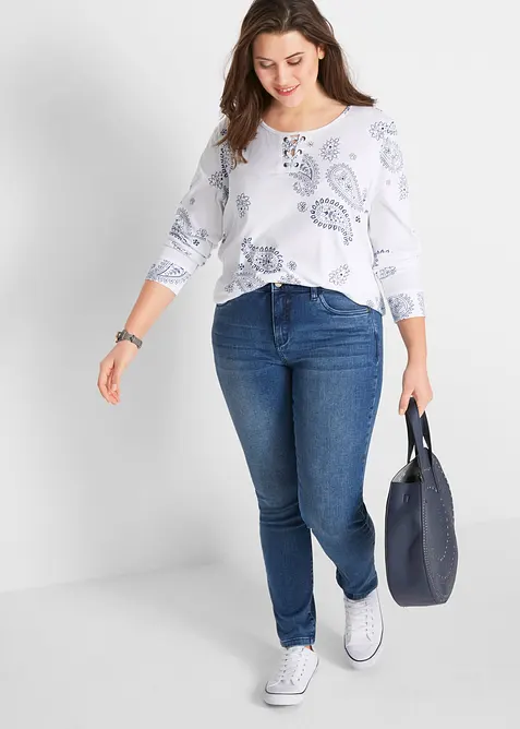 Shaping Slim Jeans High Waist, bonprix