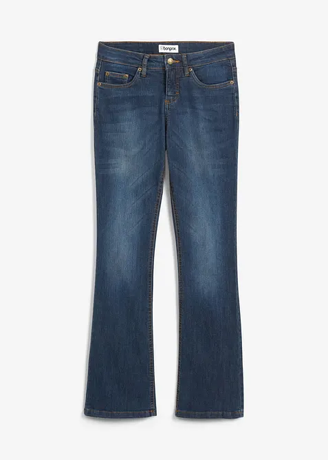 Bootcut jeans Mid Waist, Stretch, bonprix