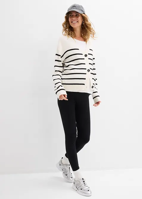 Mammaleggings av ekologisk bomull (3-pack), bonprix