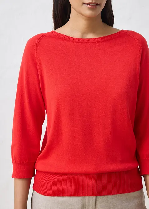 Tr&ouml;ja med sidenandel, bonprix