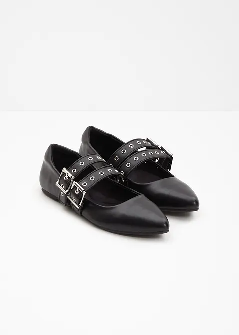 Mary Jane-skor med vadderad innersula, bonprix