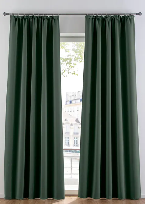 M&ouml;rkl&auml;ggande gardin, finns i flera storlekar (1 styck), bonprix