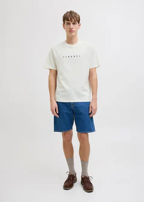 T-shirt fr&aring;n JJ REBEL, av bomull, Loose Fit, JJ REBEL