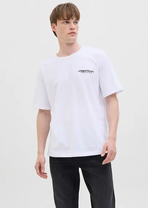 T-shirt fr&aring;n JJ REBEL, av bomull, Loose Fit, JJ REBEL