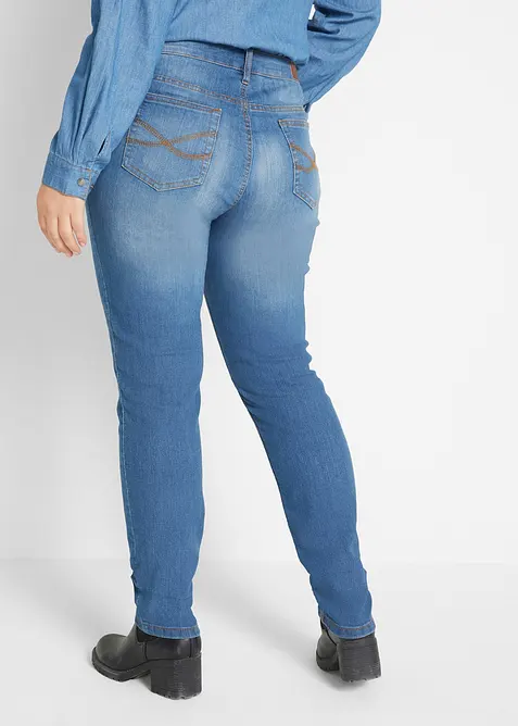 Skinny Jeans Mid Waist, Stretch, bonprix