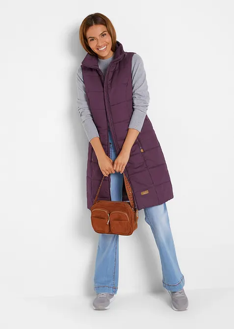 L&aring;ng v&auml;st med st&aring;krage, bonprix