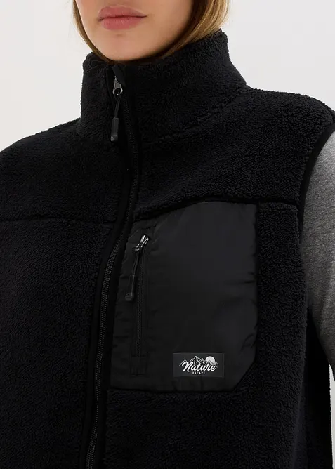 Teddyfleecev&auml;st, bonprix