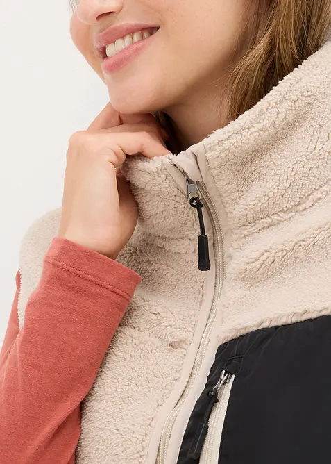 Teddyfleecev&auml;st, bonprix