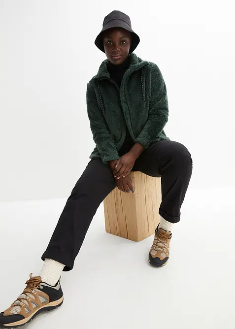 Jacka i teddyfleece, bonprix