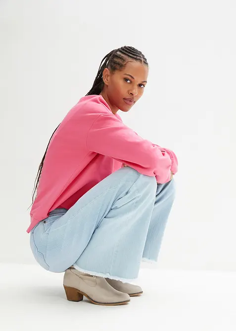 Wide Leg Jeans High Waist, bonprix