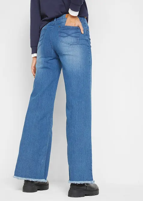 Wide Leg Jeans High Waist, bonprix