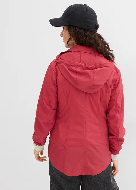 Tunn parkas med huva, bonprix