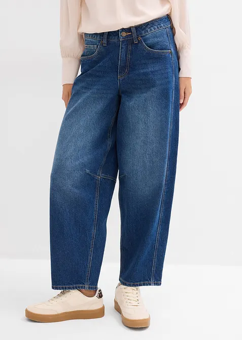 Ballon Jeans Mid Waist, bonprix