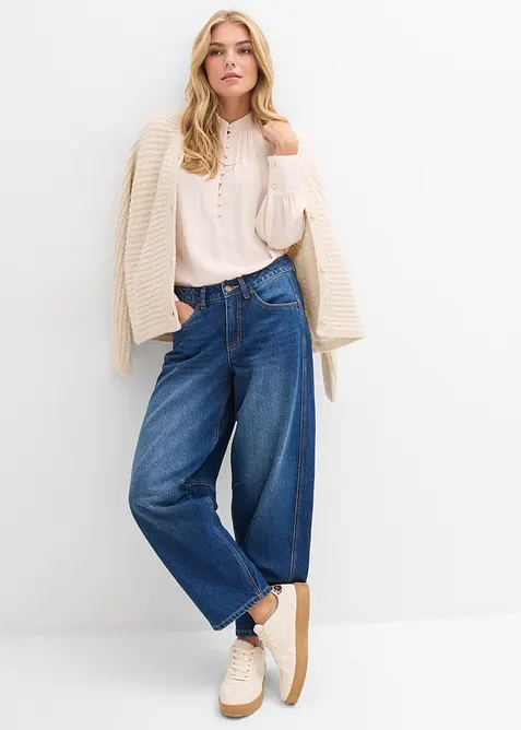 Ballon Jeans Mid Waist, bonprix