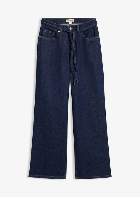 Wide Leg Jeans Mid Waist, bonprix