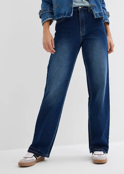 Wide Leg Jeans, High Waist, bonprix