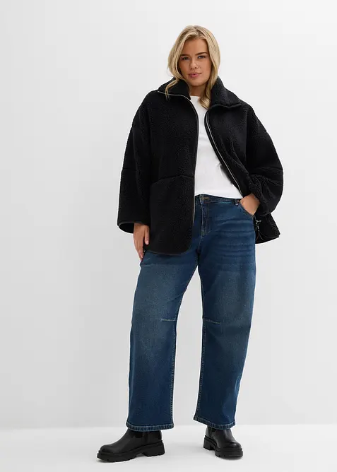 Barrel-jeans, Mid Waist, bonprix