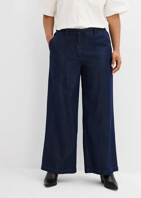 Wide Leg Jeans High Waist, Super Soft, bonprix
