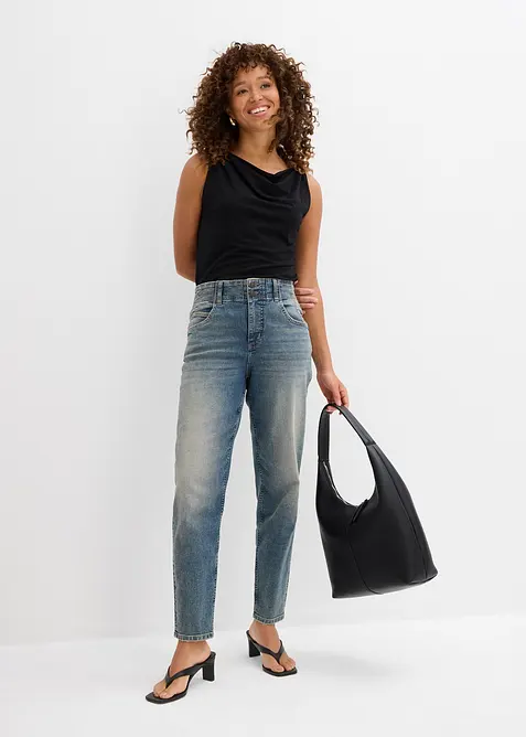 Mom-jeans High Waist, bonprix