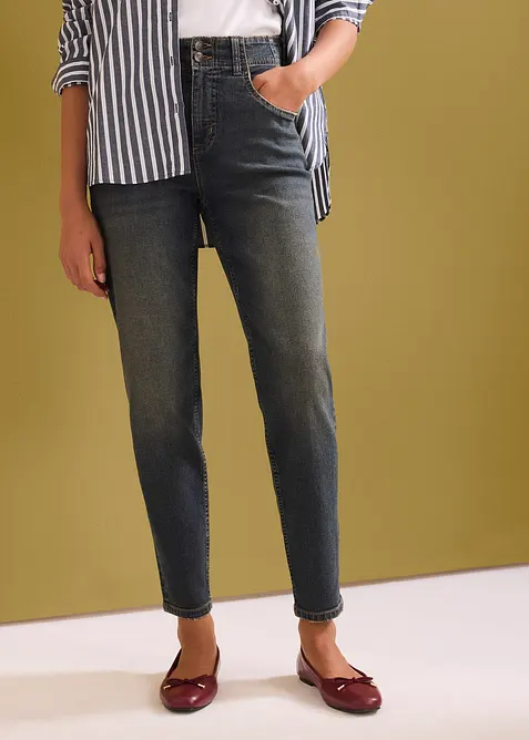 Mom-jeans High Waist, bonprix