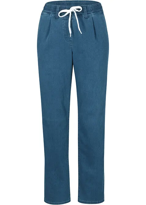 Termojeans med bekv&auml;m midja, bonprix