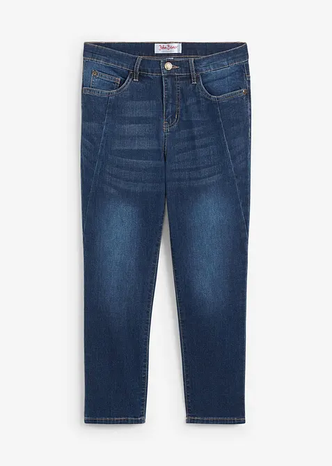 Slim Fit Ultra Soft Jeans, 7/8-l&auml;ngd, bonprix