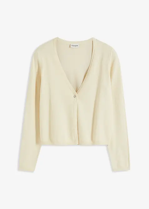 Finstickad cardigan, bonprix