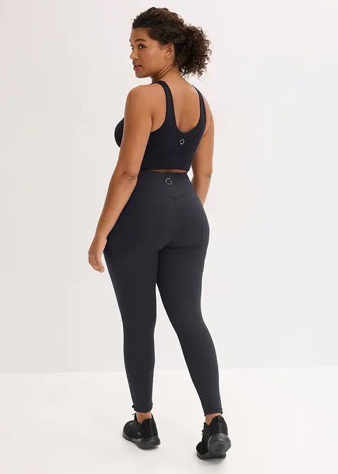 Formande sportleggings i stabilt material, bonprix