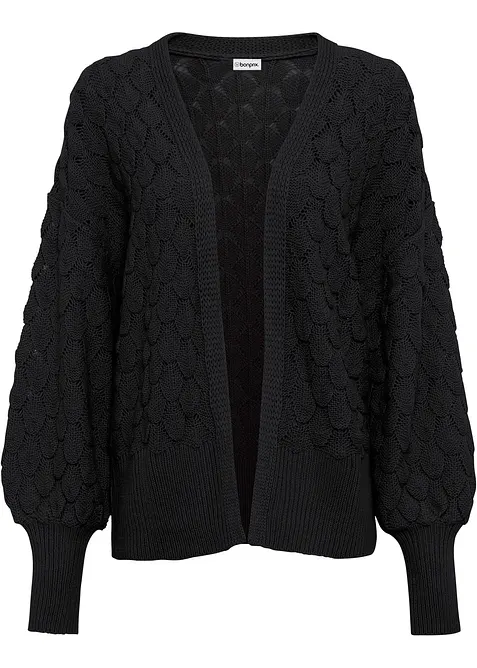 H&aring;lm&ouml;nstrad cardigan, bonprix