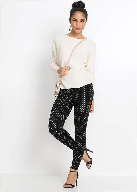 Ribbstickad oversizetr&ouml;ja, bonprix