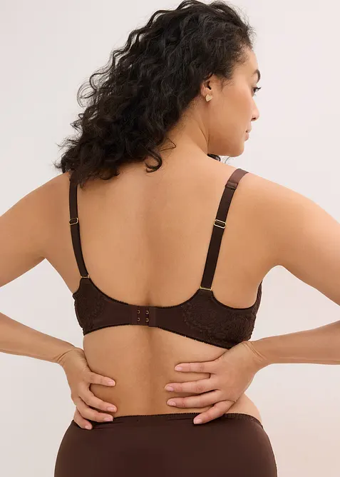 BH med bygel och glansiga effekter, bonprix