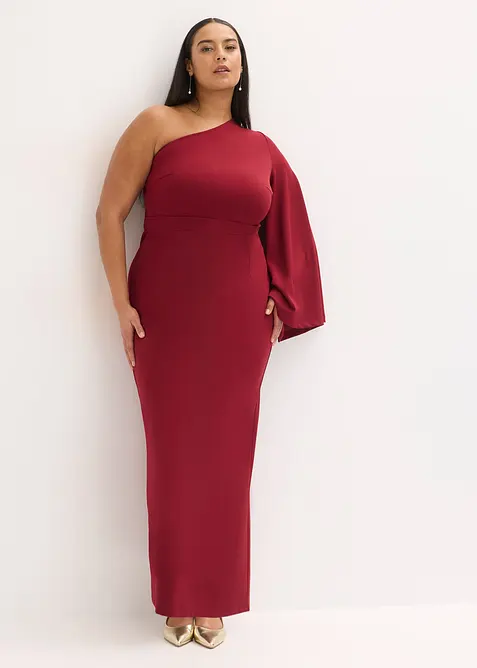 Aftonkl&auml;nning i one shoulder-stil, bonprix