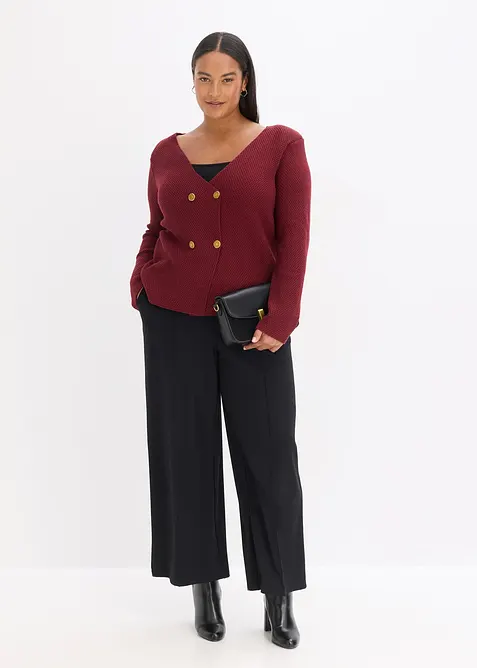 Stickad kavaj, bonprix