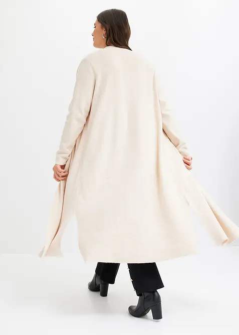 L&aring;ng cardigan med viskos, bonprix