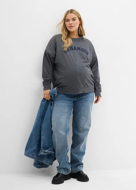 Mammajeans f&ouml;r graviditeten och efter&aring;t, Straight, bonprix