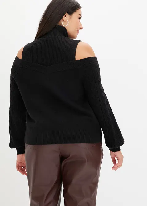 Cold shoulder-tr&ouml;ja, bonprix