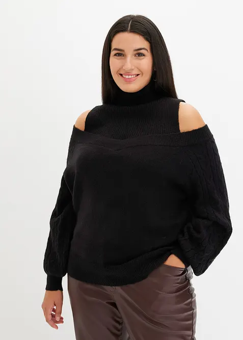 Cold shoulder-tr&ouml;ja, bonprix