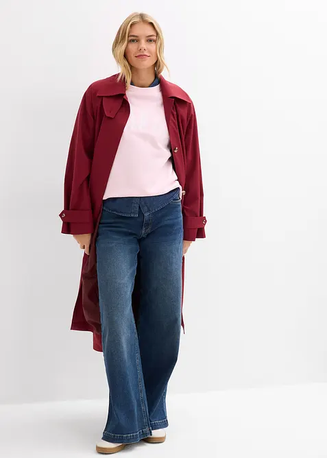 Oversizesweatshirt i ren bomull, bonprix