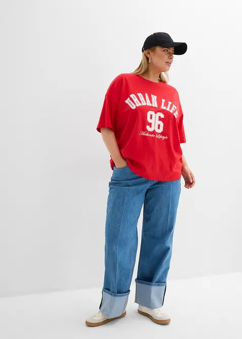 T-shirt i oversizemodell, bonprix