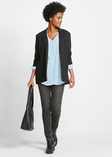 Tunika av mjuk viskos, bonprix