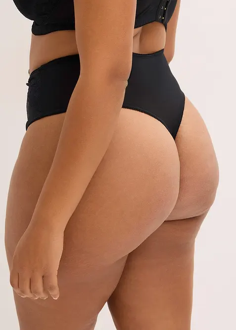 Midjestringtrosa med sirlig spets, bonprix